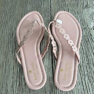 NWT Kate Spade Daisy light pink flower sandal 8B